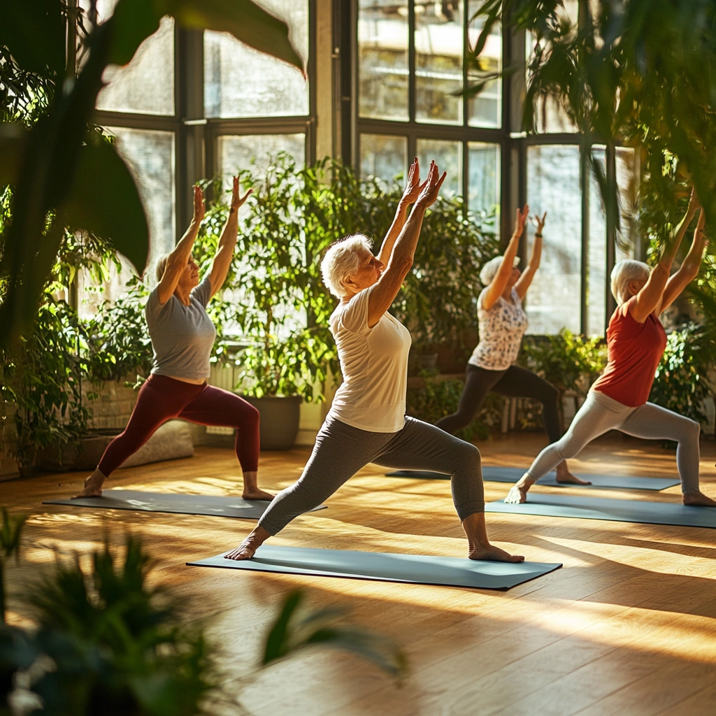 Гармонійна комбінація асан середнього рівня